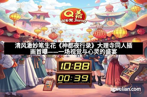 清风澈妙笔生花《神都夜行录》大理寺同人插画首曝——一场视觉与心灵的盛宴